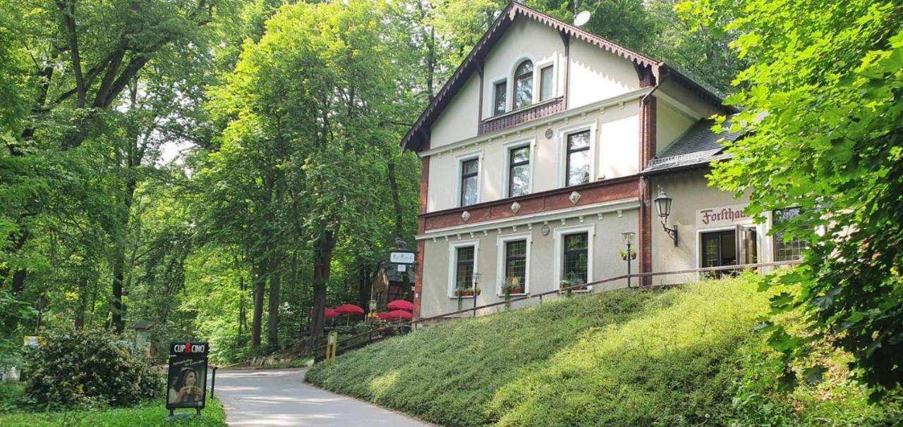 Forsthaus Lägenhet Crimmitschau Exteriör bild